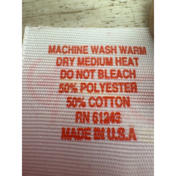 Vtg Alore Womens Short Sleeve Red Sweatshurt Fleece Inside Size: L - Picture 4 of 7